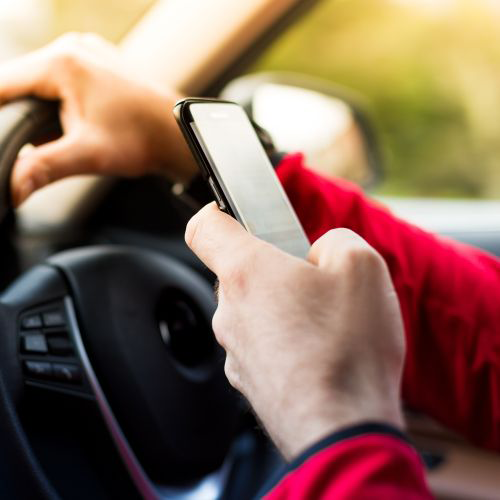 Mobile Phone Use While Driving Square