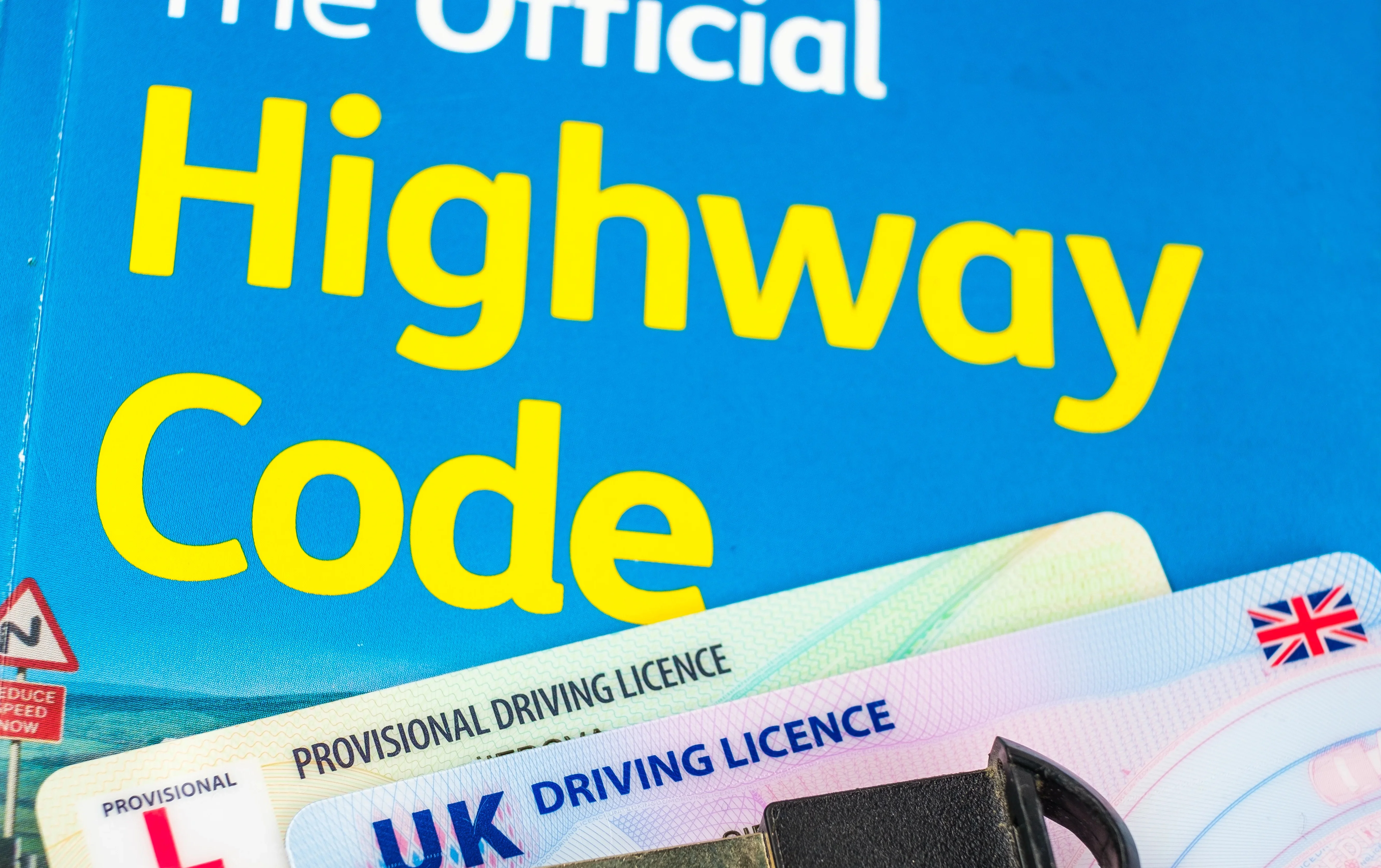 the highway code with driving licences